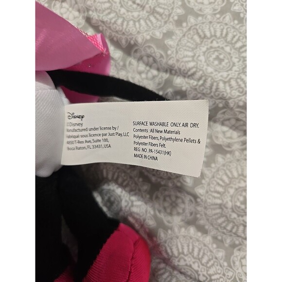 Disney Minnie Mouse Plush Bundle Lot of 3 Stuffed Animals Toy Tye Dye - Picture 8 of 9